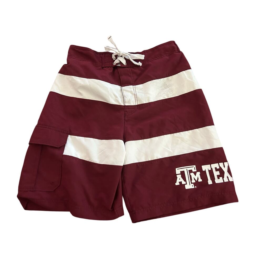 KA Knights Apparel Texas A&M Men’s Swim Trunks Size M (32-34) Lined Pockets